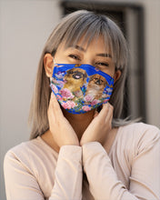 Load image into Gallery viewer, Pekingese With Peonies Gift For Dog Lovers Cloth Face Mask
