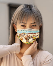 Load image into Gallery viewer, Giraffe Today I Choose To Be Happy Gift For Women Cloth Face Mask
