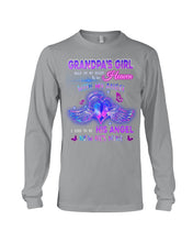 Load image into Gallery viewer, Wings Gift For Angel Grandpa Half Of My Heart Is In Heaven Unisex Long Sleeve
