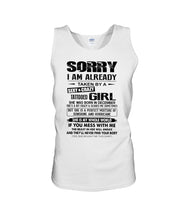 Load image into Gallery viewer, I'm Already Taken By December Sexy And Crazy Girl For Birthday Gift Unisex Tank Top
