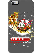 Load image into Gallery viewer, Baseball Xmas Sleigh Loading Gift For Baseball Lovers Phone case
