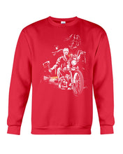 Load image into Gallery viewer, You're Not Alone Motorcycle Axe Gift For Men Sweatshirt
