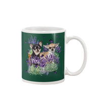 Load image into Gallery viewer, Lovely Phone Case With Lavender Flowers Gift For Chihuahua Lovers Mug
