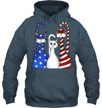 Load image into Gallery viewer, Cat Happy America  Independence's Day Special Custom Design Hoodie
