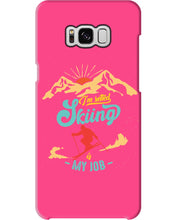 Load image into Gallery viewer, I'm Retired Skiing Is My Job Mountainous Terrain Phone case
