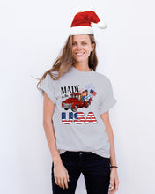 Load image into Gallery viewer, Horse Made In The America Red Car Gift For Horse Lovers Guys Tee
