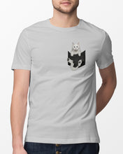 Load image into Gallery viewer, Cat In Your Front Pocket Great Gift For Cat Lovers Guys Tee
