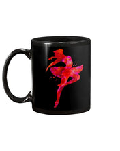 Load image into Gallery viewer, Colorful Red Pink Ballet Girl Gift For Ballet Dancer Mug
