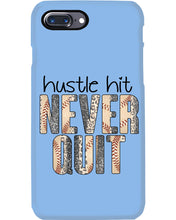 Load image into Gallery viewer, Baseball Hustle Hit Never Quit Gift For Lovers Phone case

