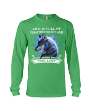 Load image into Gallery viewer, Life Is Full Of Disappoinments And Just Added You To The List Unisex Long Sleeve
