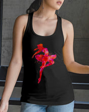 Load image into Gallery viewer, Colorful Red Pink Ballet Girl Gift For Ballet Dancer Ladies Flowy Tank
