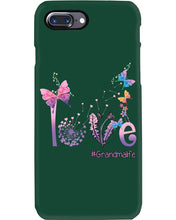Load image into Gallery viewer, Love Butterflies Grandma Life Gift For Grandma Phone case
