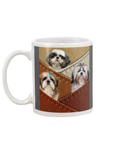 Load image into Gallery viewer, Three Cute Shih Tzu In Bag Gift For Dog Lovers Mug
