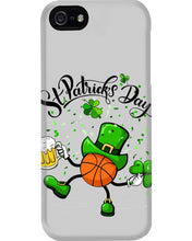 Load image into Gallery viewer, Basketball Saint Patrick's Day Gift For Basketball Lovers Phone case
