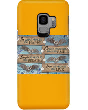 Load image into Gallery viewer, Do What Makes You Happy With Bats Gift For Girls Phone case
