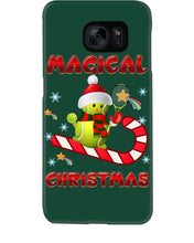 Load image into Gallery viewer, Tennis Players Magical Christmas Snowman Gift For Women Phone case

