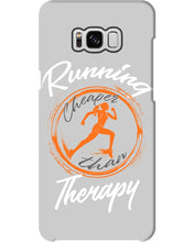 Load image into Gallery viewer, Running Cheaper Than Therapy Gift For Running Lovers Phone case

