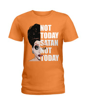 Load image into Gallery viewer, Not Today Satan Not Today Gift For Women Ladies Tee

