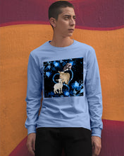 Load image into Gallery viewer, Lovely Phone Case Twinkling Blue Heart Gift For Goat Lovers Unisex Long Sleeve
