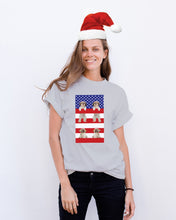 Load image into Gallery viewer, America USA FLag In My Heart Shih Tzu Gift For Dog Lovers Guys Tee
