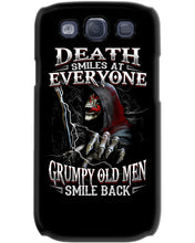 Load image into Gallery viewer, Death Smiles At Everyone Grumpy Old Men Smile Back Gift For Men Phone case
