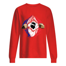 Load image into Gallery viewer, Corse Super Hero Flag Patriot Gift For Men Sweatshirt

