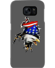 Load image into Gallery viewer, Eagle Giant Scratch USA Flag Gift For Women Phone case
