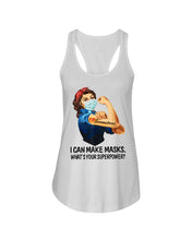 Load image into Gallery viewer, Seamstress What's Your Superpower Special Custom Design Ladies Flowy Tank
