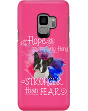 Load image into Gallery viewer, ln Boston Terrier Hope Is The Only Thing Gift For Dog Lovers Phone case
