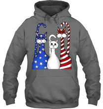 Load image into Gallery viewer, Cat Happy America  Independence's Day Special Custom Design Hoodie
