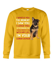 Load image into Gallery viewer, German Shepherd I Wanted You I Loved You Gift For Dog Lovers Sweatshirt
