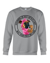 Load image into Gallery viewer, Boxer Assuming I'm Just An Old Lady Gift For Dog Lovers Sweatshirt
