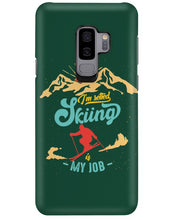 Load image into Gallery viewer, I'm Retired Skiing Is My Job Mountainous Terrain Phone case

