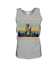 Load image into Gallery viewer, Eff You See Kay Why Oh You Retro Vintage Unisex Tank Top
