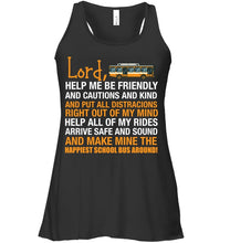 Load image into Gallery viewer, Lord Help Me Be Friendly And Cautions And Kind Gift Ladies Flowy Tank
