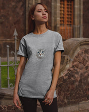 Load image into Gallery viewer, Vintage Cat's Face Unique Custom Design For Cat Lovers Guys Tee
