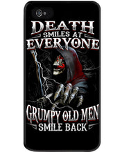 Load image into Gallery viewer, Death Smiles At Everyone Grumpy Old Men Smile Back Gift For Men Phone case
