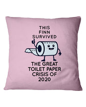 Load image into Gallery viewer, This Finn Survived The Great Toilet Paper Crisis Of 2020 Pillow Cover

