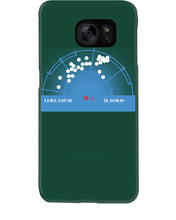 Load image into Gallery viewer, Pinpoint The Location In The Space Blue Phone case
