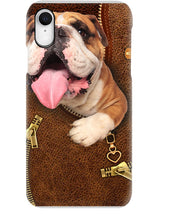 Load image into Gallery viewer, Bulldog In Cool Tote Bag Gift For Dog Lovers Phone case
