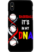 Load image into Gallery viewer, Baseball Be My DNA Gift For Sport Lovers Phone case
