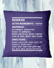 Load image into Gallery viewer, Sorry This Guy Is Already Taken By A Smart And Sexy Redhead Gift For Men Pillow Cover
