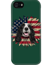 Load image into Gallery viewer, English Cocker Spaniel US Sunflower Gift For Dog Lovers Phone case
