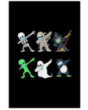 Load image into Gallery viewer, Cute Penguin Dabbing Hallo Gift For Penguin Lovers Vertical Poster
