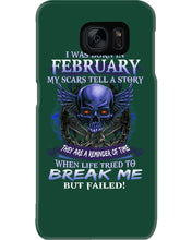 Load image into Gallery viewer, They Are A Reminder Of Time When Life Try To Break Me Gift For February  Men Phone case
