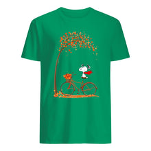 Load image into Gallery viewer, Snoopy Cartoon Movie Autumn Is Coming Gift For Fans Guys Tee
