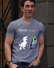 Load image into Gallery viewer, Your Aunt My Aunt Colorful Design Gift For Friends Guys V-Neck
