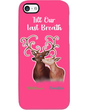 Load image into Gallery viewer, Custom Name Deers Gift For Boyfriend Till Our Last Breath Phone case
