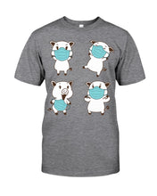 Load image into Gallery viewer, Pig Pandemic Essential Stay At Home Unique Custom Design Guys Tee
