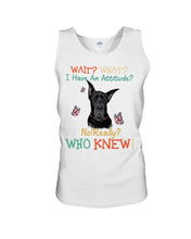Load image into Gallery viewer, Black Great Dane Attitude Really Gift For Dog Lovers Unisex Tank Top
